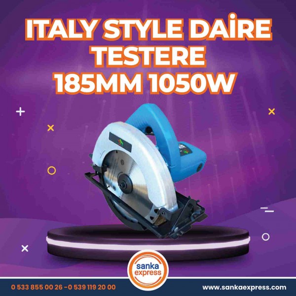 Italy Style 1050 W 185 MM Elmas Ağızlı Daire Testere