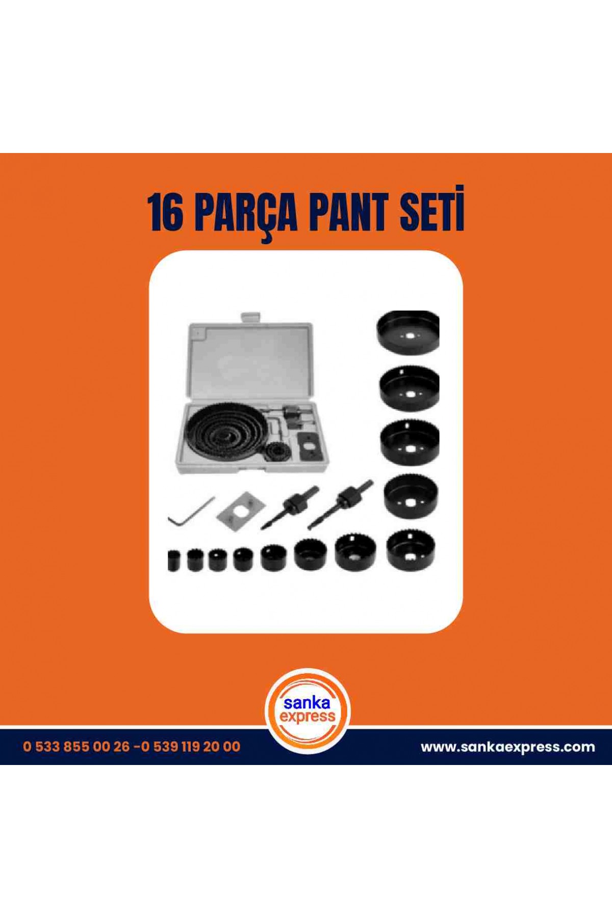 16 PARÇA PANT SETİ