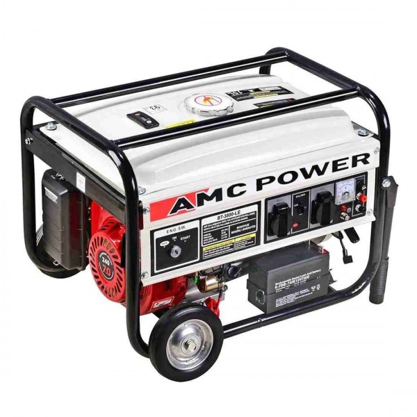 Amc Power Bt-3800 Le 3,5 Kva Benzinli Jeneratör Marşlı(Tekerlekli)