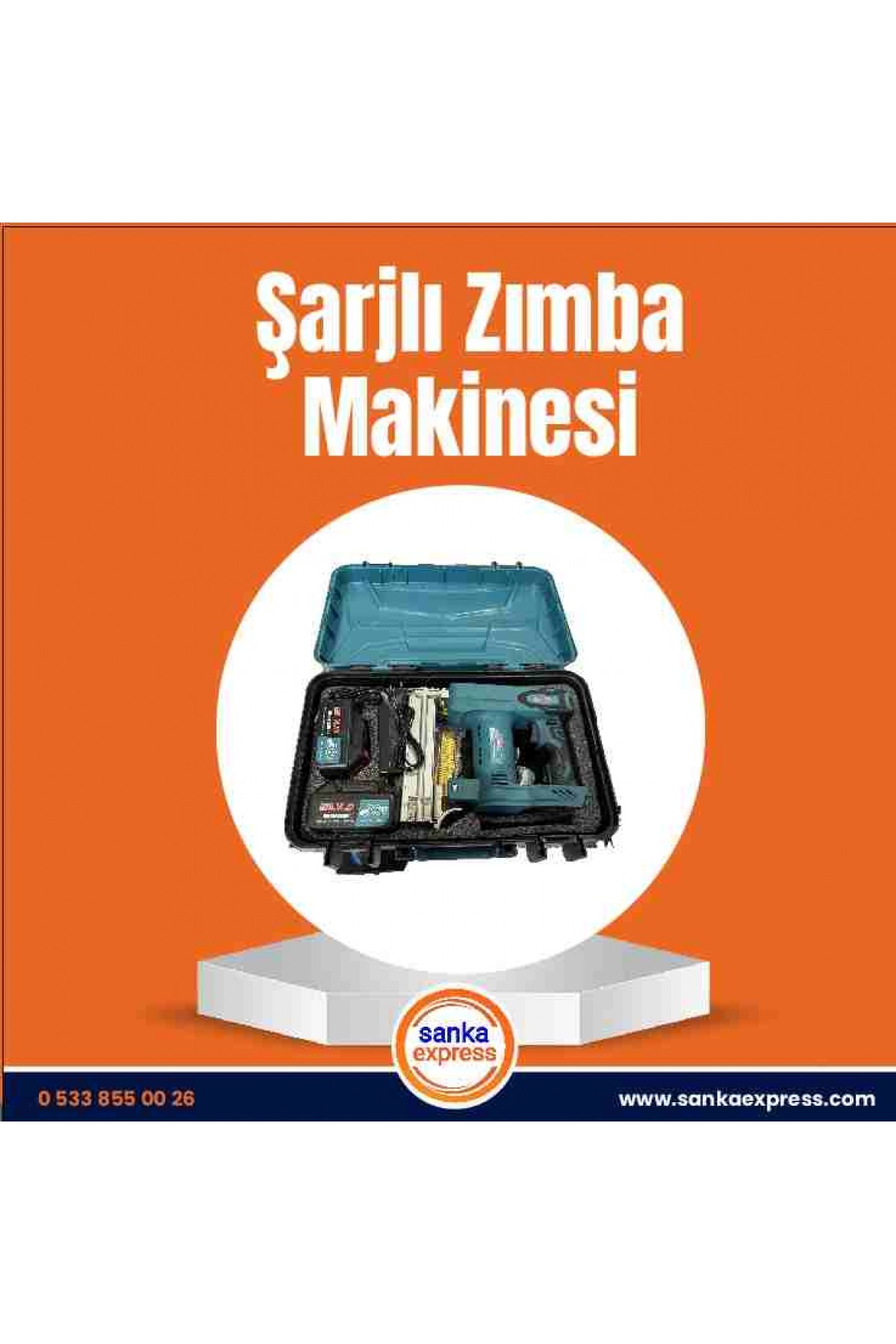 BHD ŞARJLI ZIMBA MAKİNASI