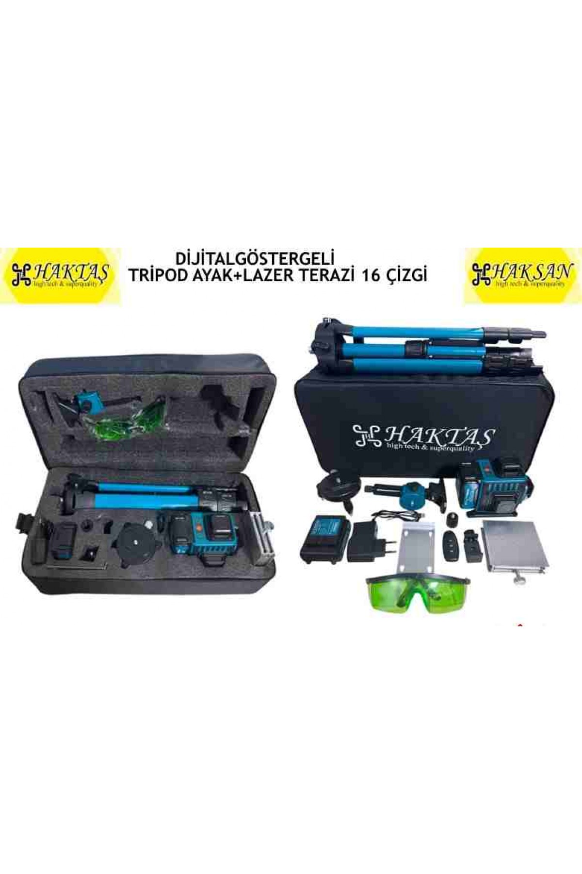 16 Çizgi Lazer Makinası VE TRİPOT SET