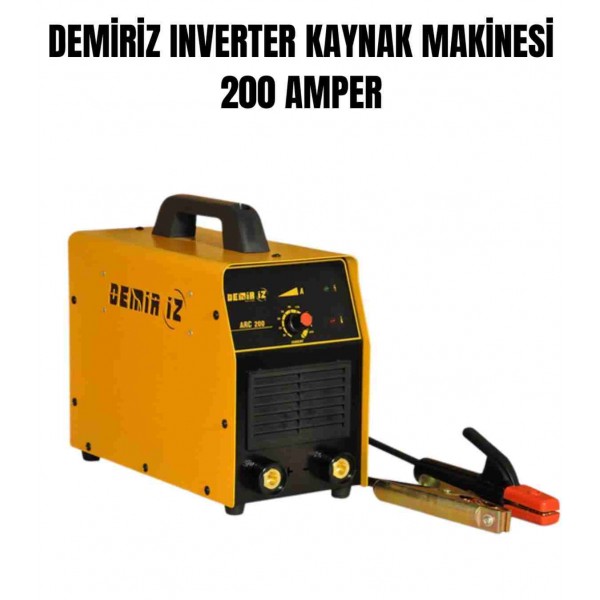 200 AMPER DEMİR İZ İNVERTER KAYNAK MAKİNESİ 200 AMPER DEMİR İZ İNVERTER KAYNAK MAKİNESİ