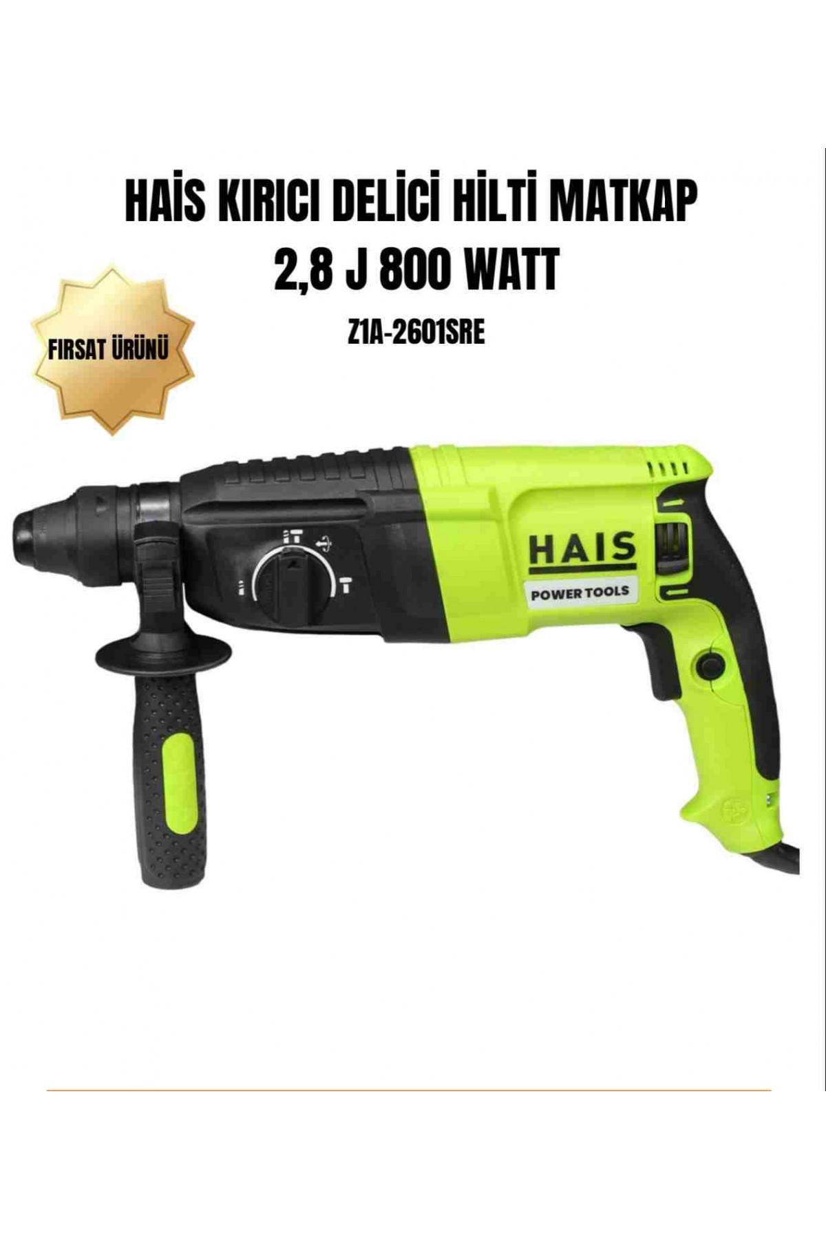 HAİS 800W KIRICI DELİCİ HİLTİ