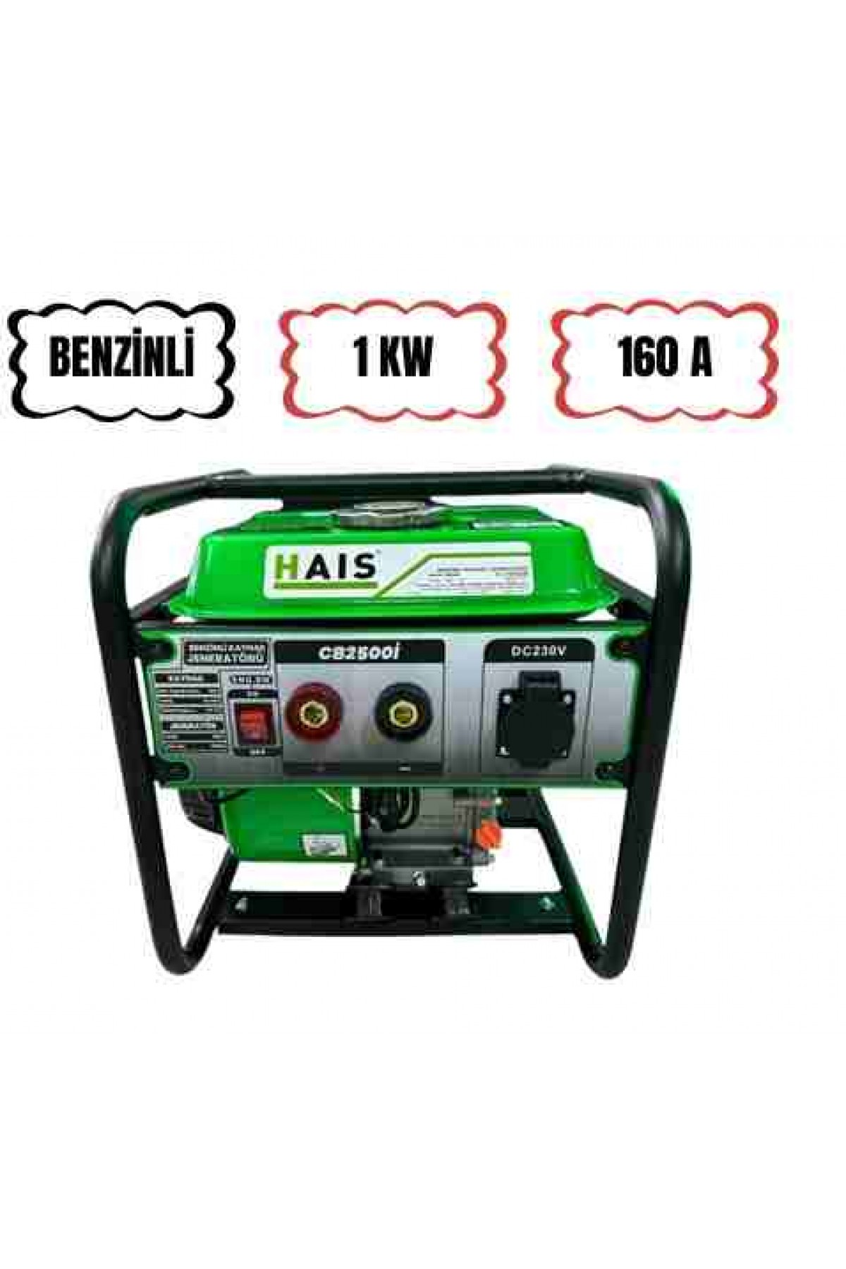 HAİS 1 KV BENZİNLİ KAYNAK MAKİNESİ