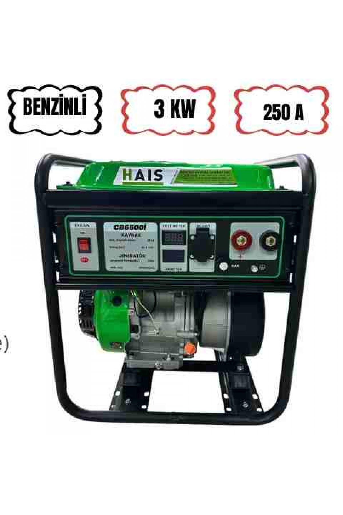 HAİS 3KW BENZİNLİ KAYNAK MAKİNASI
